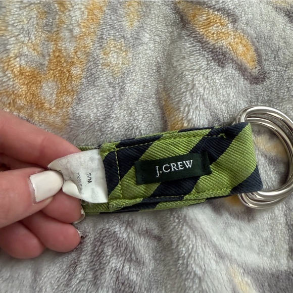 JCrew green and black belt s/m - Picture 2 of 3